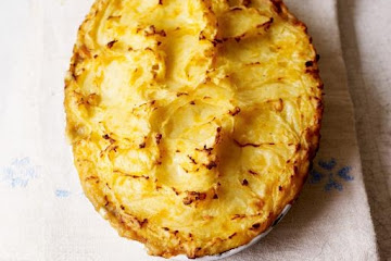 My roasted duck 'sorta shepherd's pie'