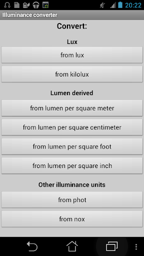 Illuminance converter