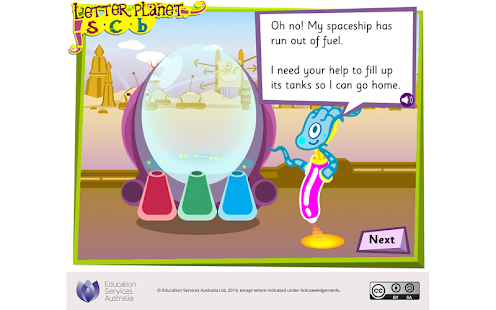 Free Download Letter planet: s, c, b APK for Android