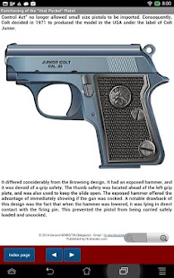 Lastest Colt pistols of small caliber APK for Android