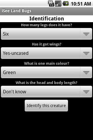 iSee Land Bugs Screen 2
