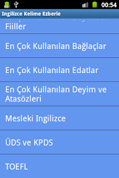 Ingilizce Kelime Ezberle poster 2