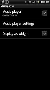 Music Player Smart Extension