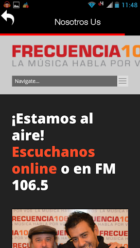 【免費音樂App】Frecuencia106 FM 106.5-APP點子