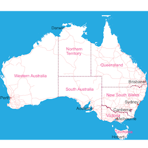 Australia Road Map Atlas