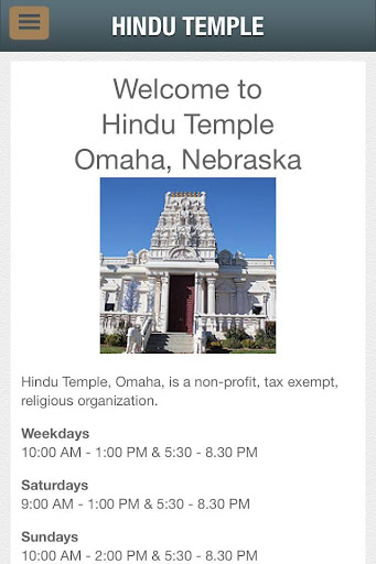 Hindu Temple Omaha Nebraska