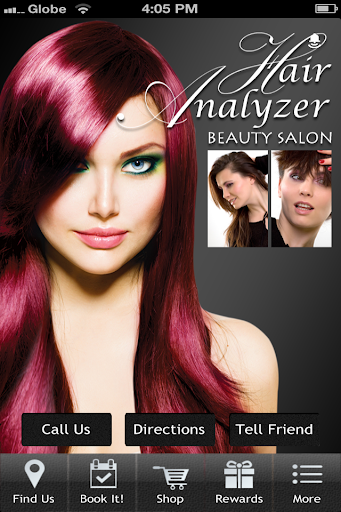 Hair Analyzer Beauty Salon