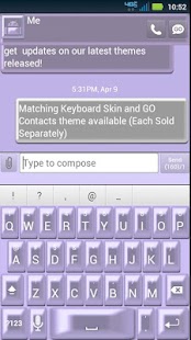 How to mod GO SMS Purple Pearl Theme 1.1 mod apk for pc