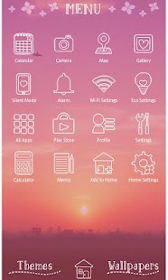 Free Sky Wallpaper Purple Sunrise APK