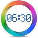 Alarm clock mobile app icon