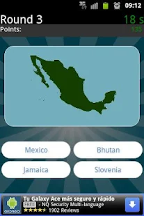  GeoQuest World Quiz: miniatura de captura de pantalla  