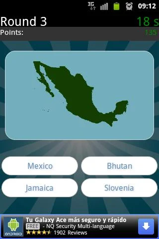   GeoQuest World Quiz: captura de pantalla 