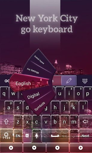 【免費個人化App】New York City Keyboard Theme-APP點子