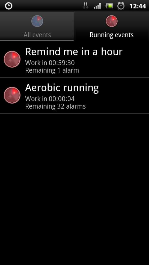 Smart Timer Screen 2