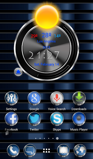 TSF Shell HD Theme Zaphire 3D