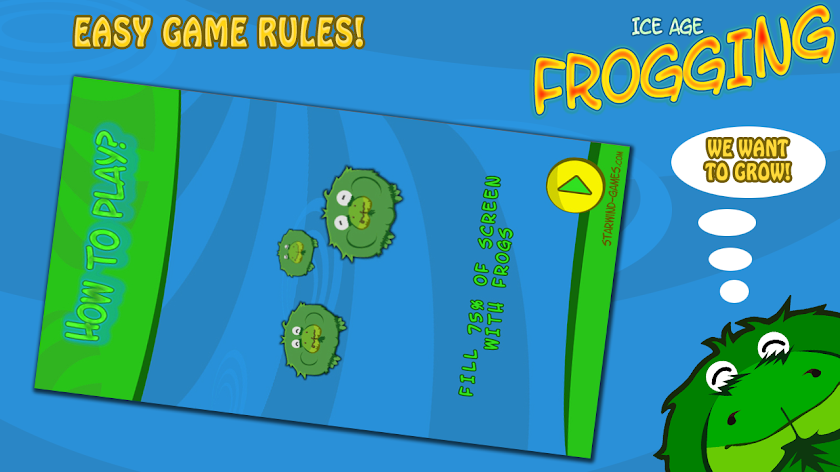 Ice Age Frogging Screen 2