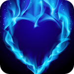 Blue heart live wallpaper Apk