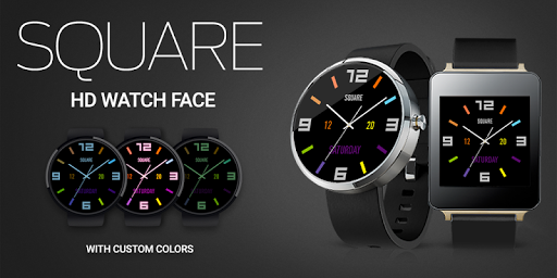 Square HD Watch Face