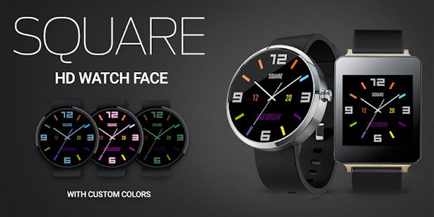 Square HD Watch Face(圖1)-速報App