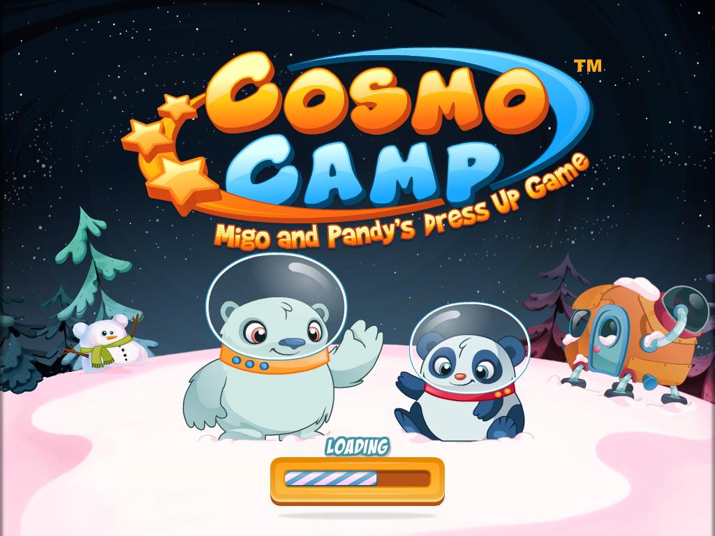 Android application CosmoCamp: Dress Up Game screenshort
