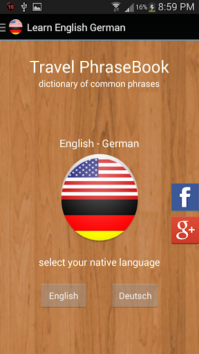 Learn English and German