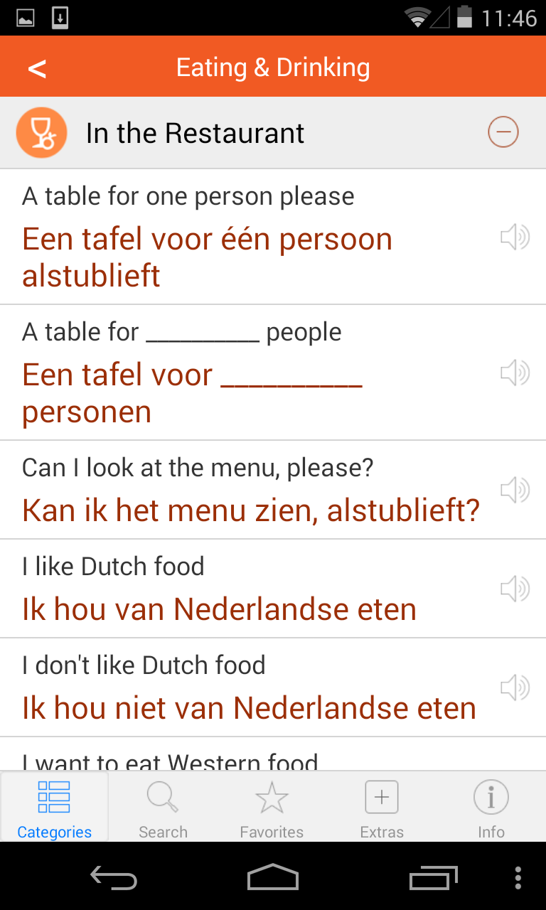 Dutch Translation with Audio Screen 2