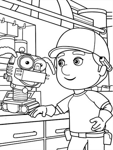 Robot Coloring Book