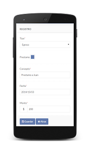 Free Control de mis gastos APK for PC