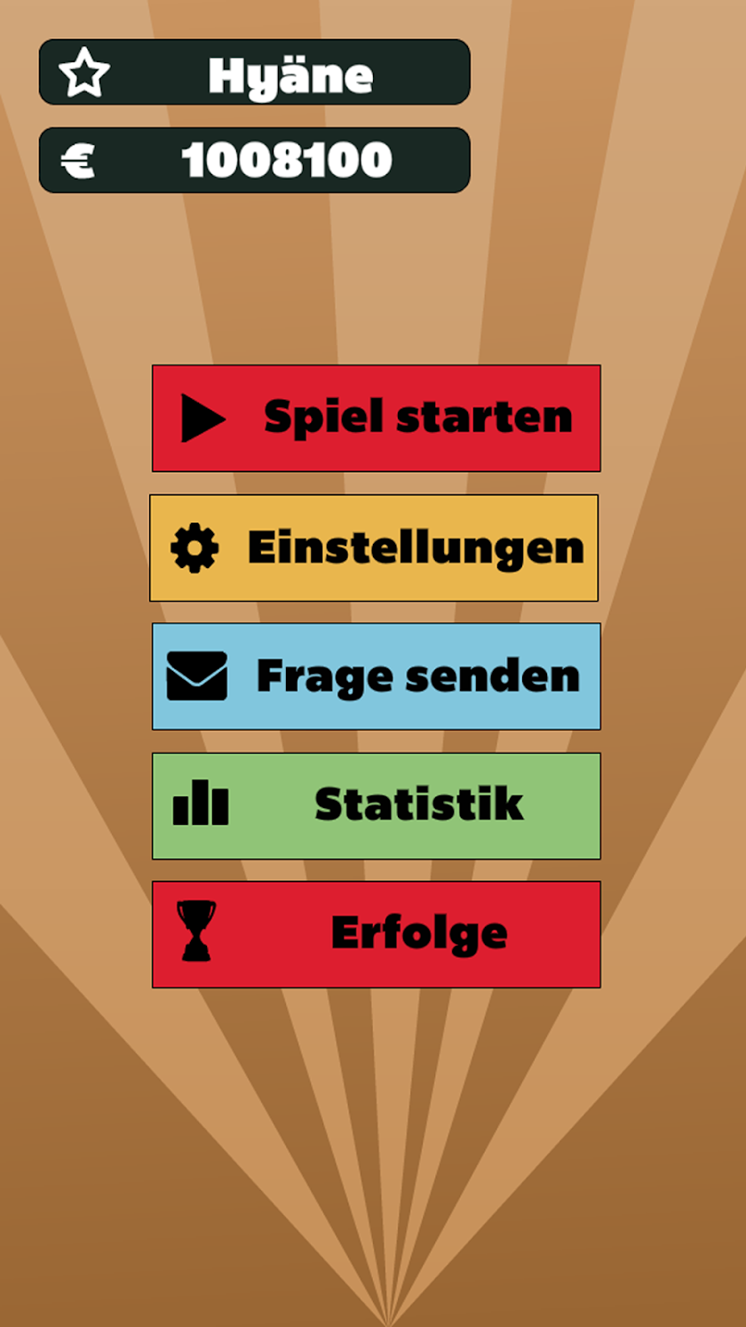 Tier Quiz Screen 1