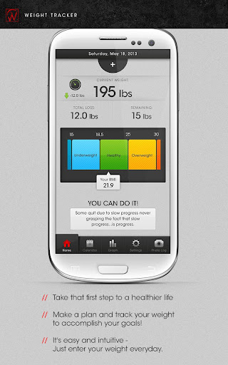 Weight Tracker Pro - BMI BMR