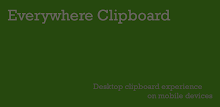 Everywhere Clipboard Lite APK