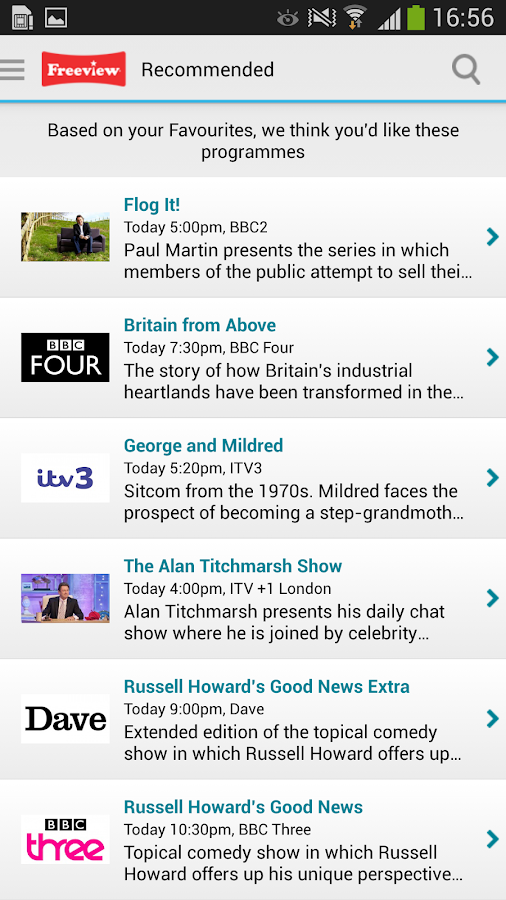 Freeview TV Guide - Android Apps on Google Play