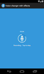 Voice changer with effects - screenshot thumbnail