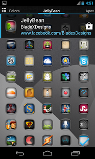 JellyBean (APEX NOVA GO THEME) - screenshot thumbnail