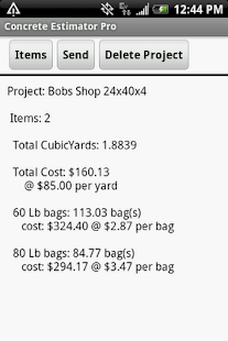 aConcrete Estimator Pro - screenshot thumbnail