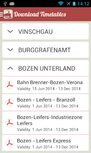 【免費旅遊App】Timetable South Tyrol-APP點子