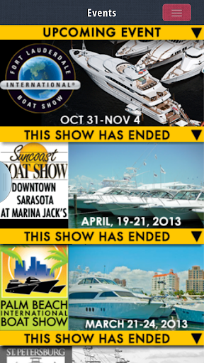 My Boat Show Events