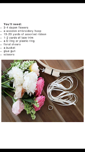 DIY Flower Decoration