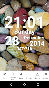 DIGI Clock Live Wallpaper(圖7)-速報App