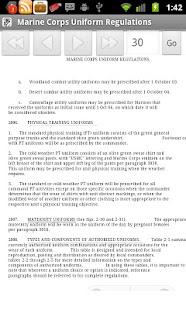 MCO Uniform Regulations Screenshots 2