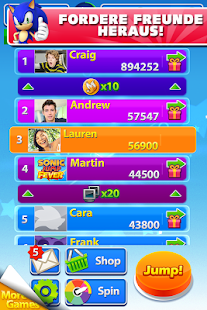 Sonic Jump Fever apk cracked download - screenshot thumbnail