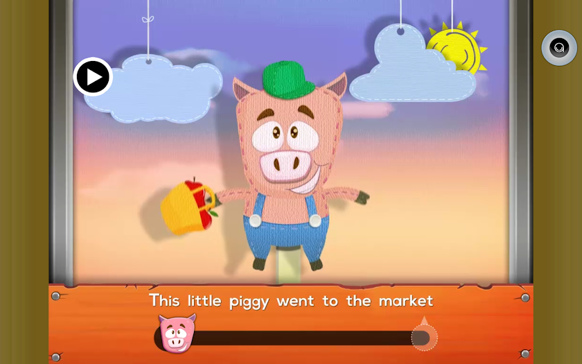 Learn to Read: Little Piggy Screen 3