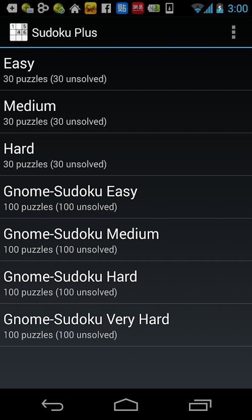 Android application Sudoku Free screenshort