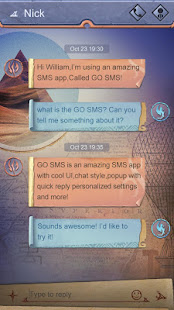 GO SMS LEMURIA THEME(圖2)-速報App