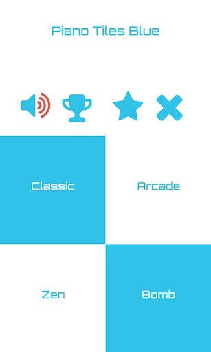 Piano Tiles Blue