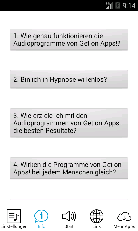 Get Released! Hypnosis Screen 2