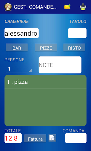 【免費商業App】COMANDE RISTO BAR-APP點子