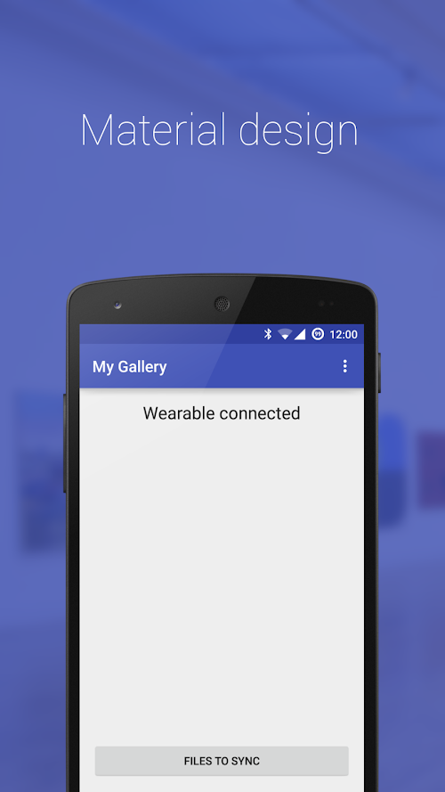 Android application My Gallery - Gallery for Wear screenshort