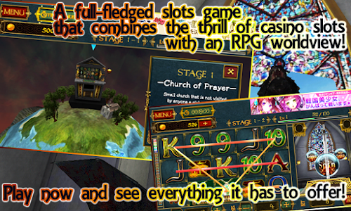 Android application 3D Slots RPG【HD Slot Machine】 screenshort