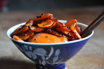 Crispy Sesame Carrots